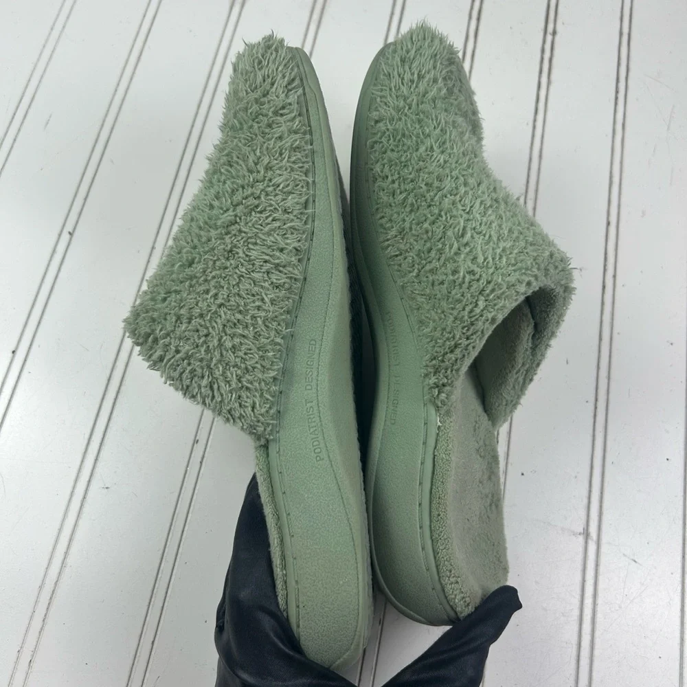 Vionic Gemma Green Orthaheel Orthotic Slipper Women's Size 8 - Picture 7 of 9